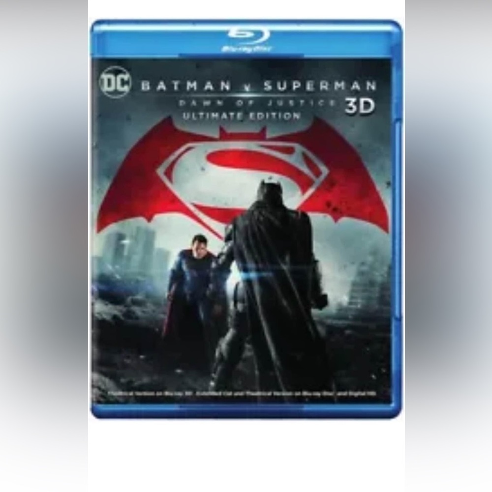 Brand new  Batman vs Superman 3D Blu-ray movie disc